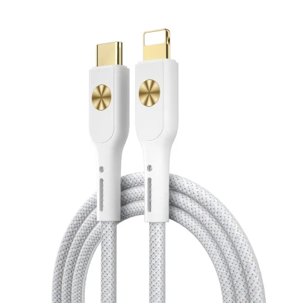 Кабель WIWU City USB-C to Lightning 1m 30W White