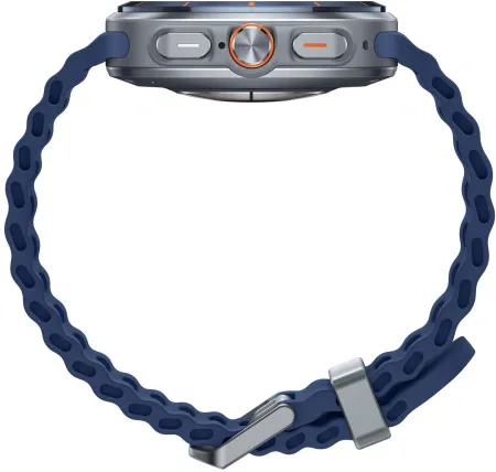 Умные часы Samsung Galaxy Watch Ultra 47мм, ремешок Marine (Titanium White, 2025)